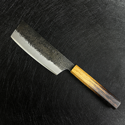 japanese nakiri 180mm sakai takayuki Homura Guren kitchen knife Blue steel #2