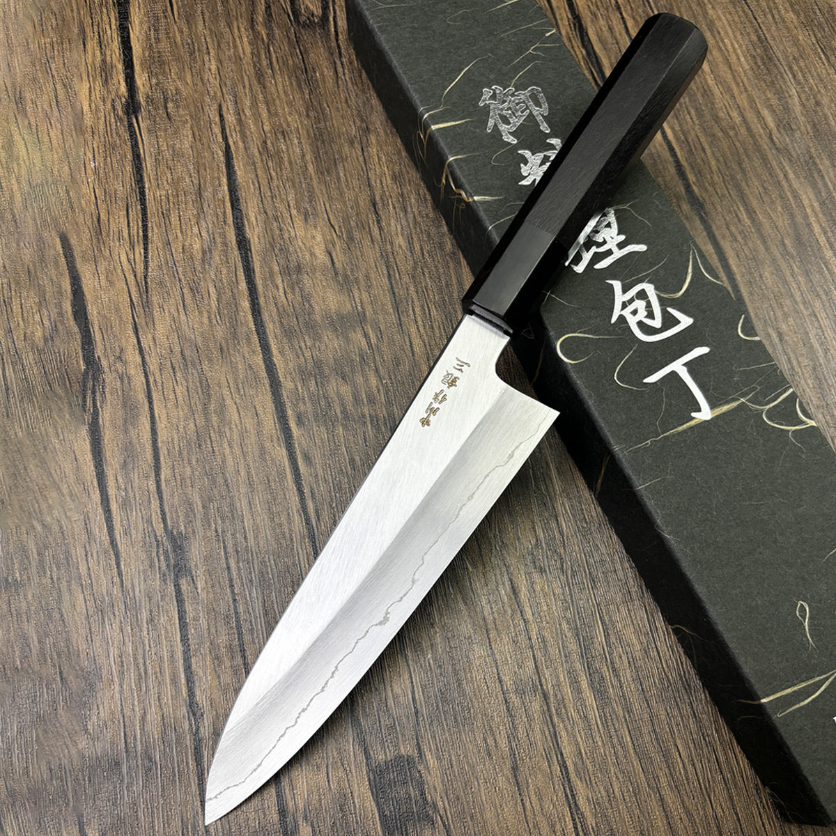 Japanese  Satoshi Nakagawa chef knife Kiritsuke gyuto knife Bunka  knife Ginsan or Silver paper [Gingami] No.3 Stainless Steel