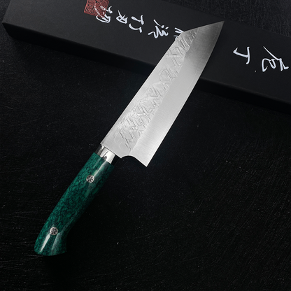 Japanese kitchen knife 180mm bunka kinfe Takeshi Saji cooking knife SRS13 powder steel sharp knife