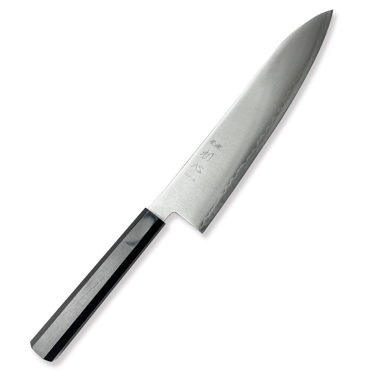 made in japan HATSUKOKORO ZDP-189  high speed powder steel chef's kitchen gyuto knife petty knife Cladded Steel Double edged black buffalo horn ferrules