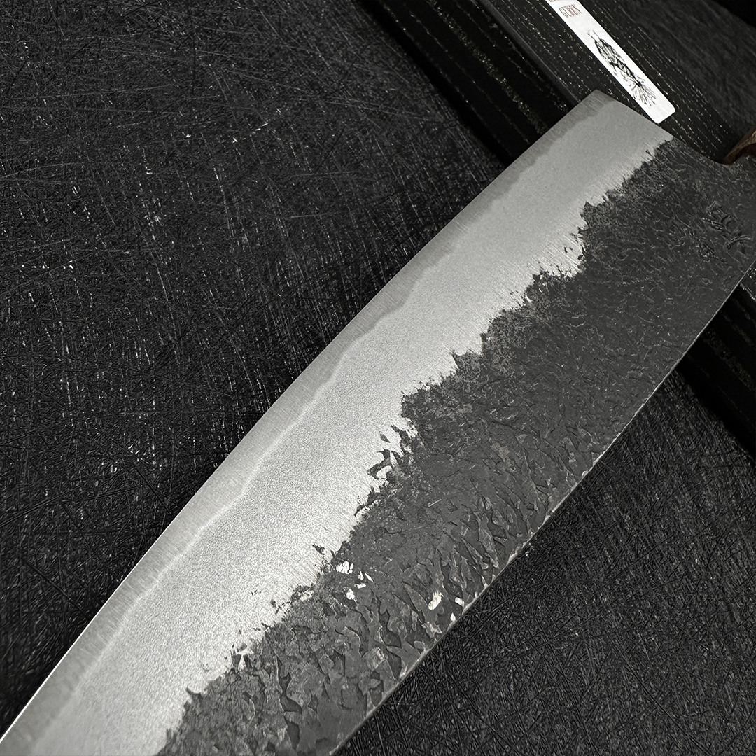 japanese ktip gyuto 225mm sakai takayuki chef's knife Homura Guren kitchen knife Blue steel #2