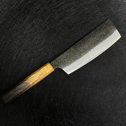 japanese nakiri 180mm sakai takayuki Homura Guren kitchen knife Blue steel #2