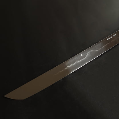 390mm honyaki Sakimaru Yanagiba  YOSHIKAZU IKEDA Sakai Forged Knife Master Craftsman honyaki Sakimaru Yanagiba