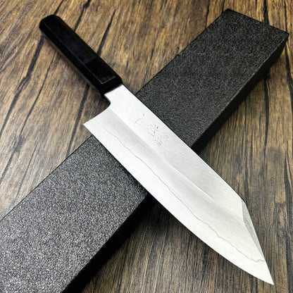 Japanese  Satoshi Nakagawa chef knife Kiritsuke gyuto knife Bunka  knife Ginsan or Silver paper [Gingami] No.3 Stainless Steel