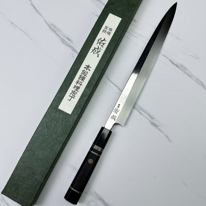 Japanese Sukenari Yanagiba knife 330mm HAP40 Semi Stainless Steel