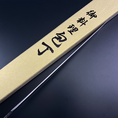 japanese sushi knife 270mm yoshihiro sakimaru  yanagiba blue 1 steel sashimi knife