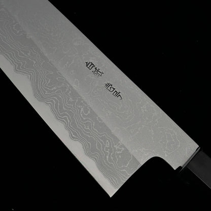 Japanese gyuto knife 210mm Yoshikazu Tanaka damascus white 1# steel japanese kitchen knife