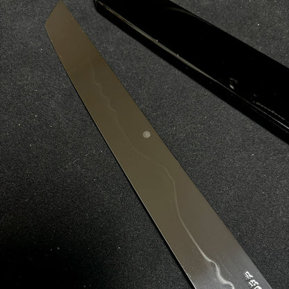 330mm Japanese Sakimaru Yanagiba(Sashimi) knife 330mm  Yoshikazu Ikeda Forged  Mirror Moon-Fuji Water Honyaki Urushi Handle with Urushi Sheath