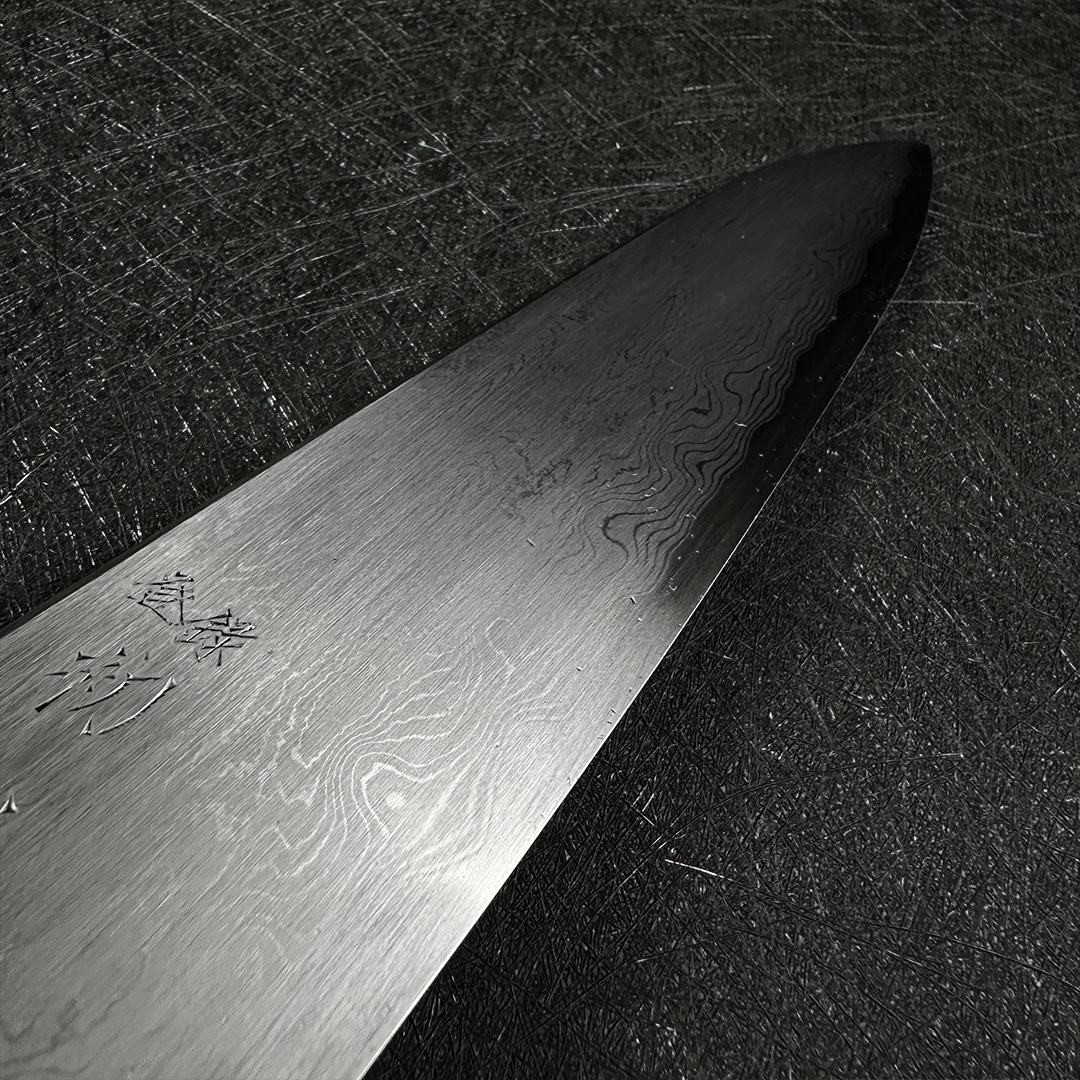 Japanese Satoshi Nakagawa gyuto knife 240mm Hatsukokoro chef's knife Blue #1 damascus kitchen knife