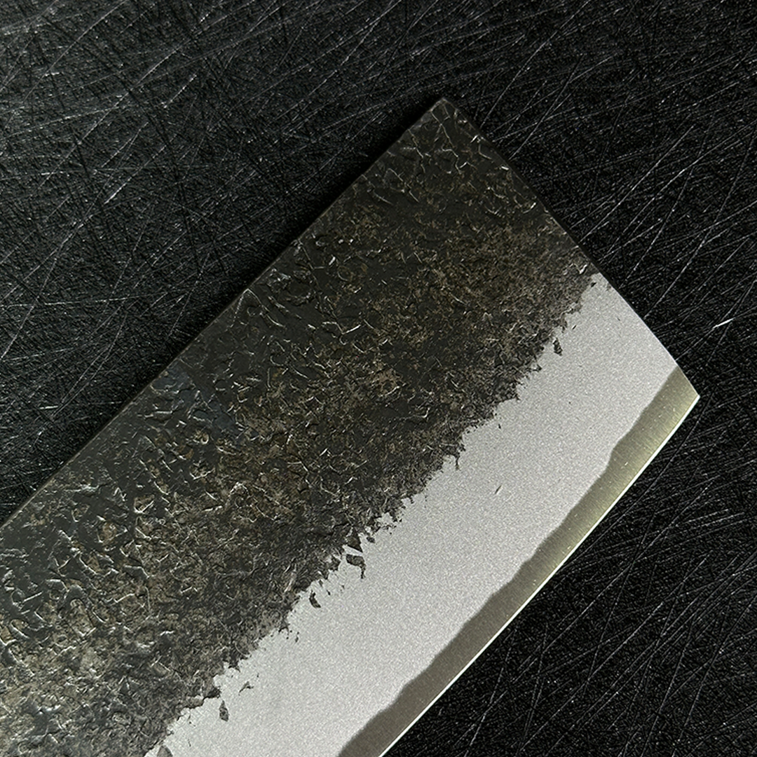 japanese nakiri 180mm sakai takayuki Homura Guren kitchen knife Blue steel #2