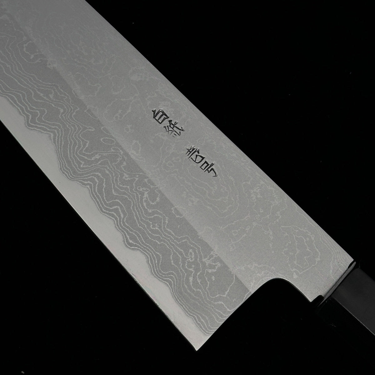 Japanese gyuto knife 210mm Yoshikazu Tanaka damascus white 1# steel japanese kitchen knife