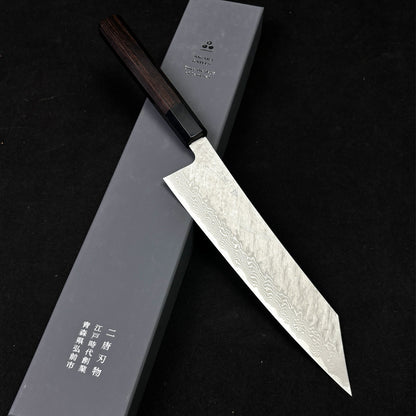 Japanese chef's knife Nigara VG10 Damascus Tsuchime Gyuto knife 240mm sharpknives Kiritsuke gyuto knife 240mm（9.4inch）  Double edged