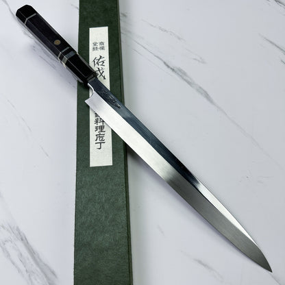 Japanese Sukenari Yanagiba knife 330mm HAP40 Semi Stainless Steel