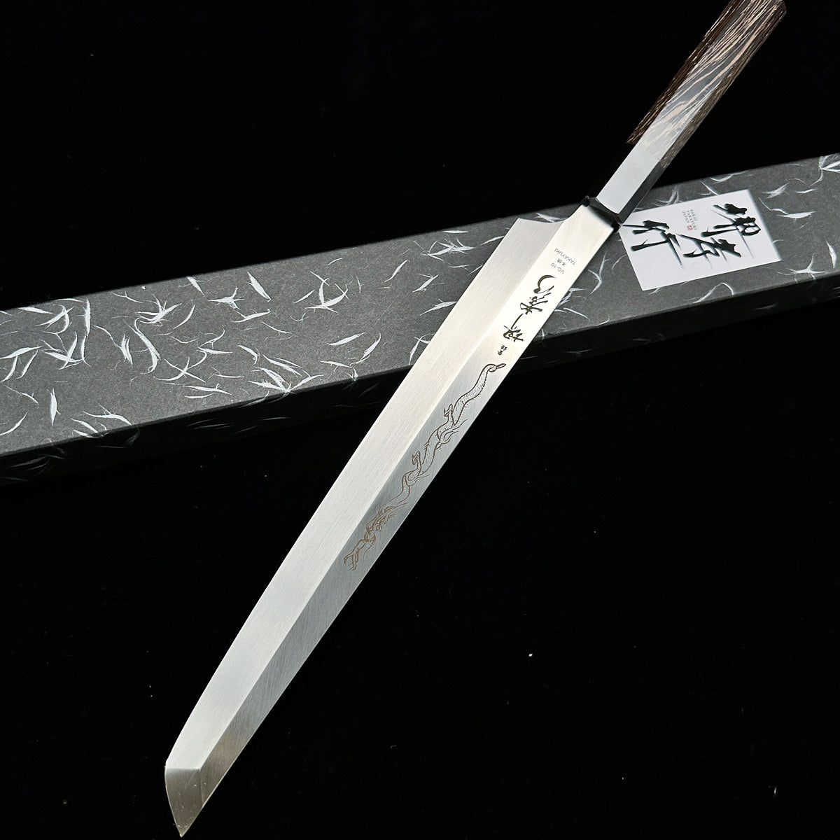 japanese Sakimaru Yanagiba 300mm sakai takayuki chef's knife SHO-RYU  sashimi kitchen knife VG10 honyaki knife