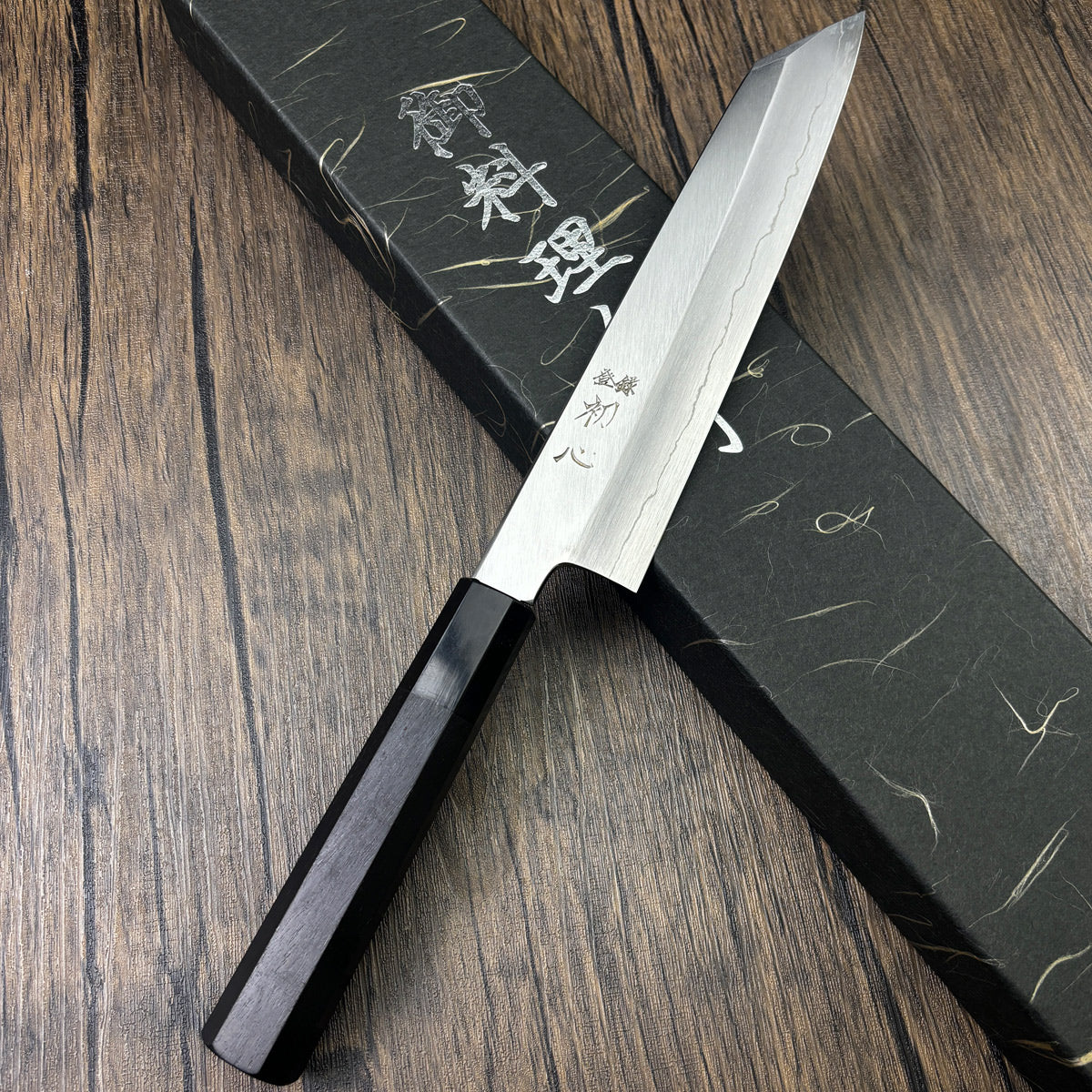 Japanese  Satoshi Nakagawa chef knife Kiritsuke gyuto knife Bunka  knife Ginsan or Silver paper [Gingami] No.3 Stainless Steel