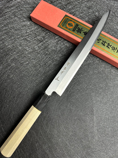 Japanese Sakai Takayuki yanagiba 240mm Ginsan stainless steel sashimi knife