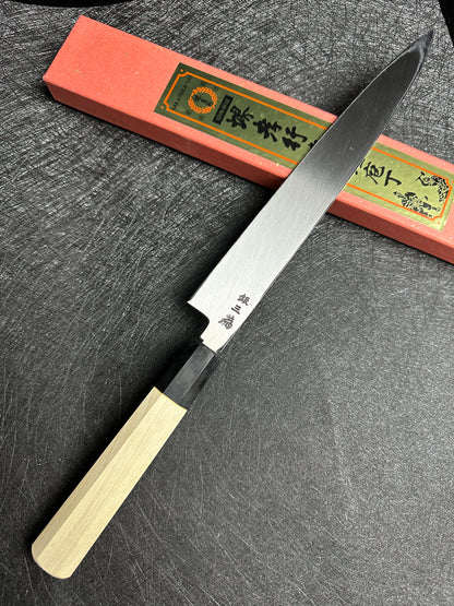 Japanese Sakai Takayuki yanagiba 240mm Ginsan stainless steel sashimi knife