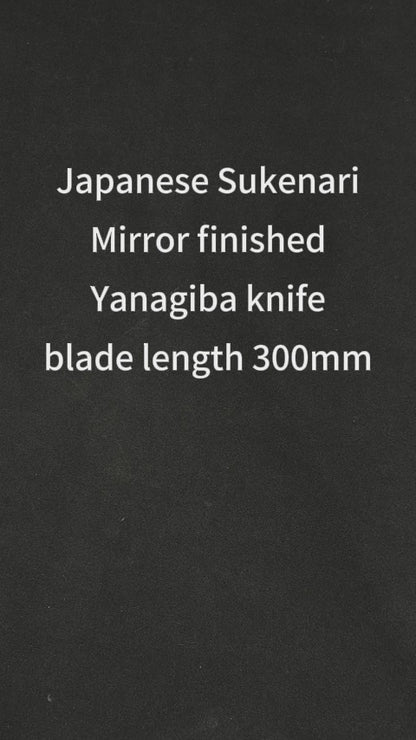 Japanese Sukenari Yanagiba knife 330mm HAP40 Semi Stainless Steel